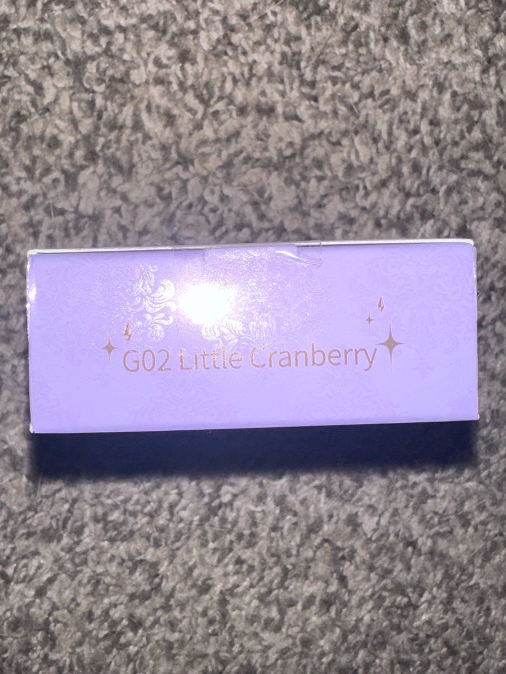 Violet Strawberry Rococo Embossed Blush (#G02) - Picture 14 of 15
